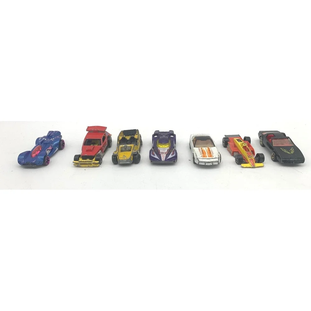 Hot Wheels Diecast Car Lot 20pc Multicolor Vintage 1987 Mattel Terrain Base